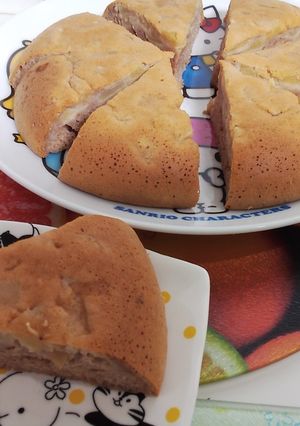 炊飯器で作る りんごの蒸しパン-レシピのメイン写真