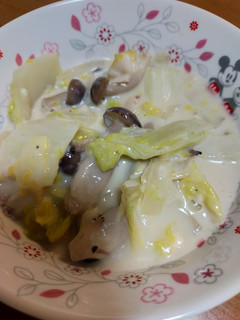 白身魚と白菜のクリーム煮-レシピのメイン写真