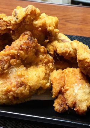 今日の晩御飯鰹節が決め手!和風鶏の唐揚げ-レシピのメイン写真