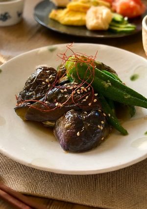茄子・オクラ・ピーマンの香味だれ浸し-レシピのメイン写真