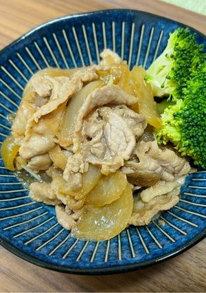 今夜の夕飯♪豚の生姜焼き-レシピのメイン写真