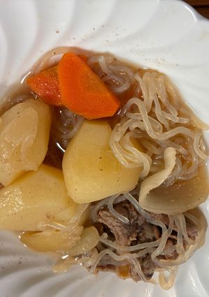 麺つゆとカンタン酢で時短⭐︎肉じゃが⭐︎-レシピのメイン写真
