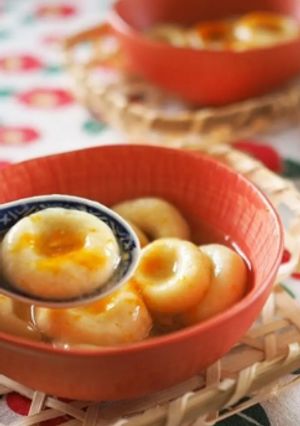 【離乳食完了期】ベビポタ白玉出汁あんかけ-レシピのメイン写真