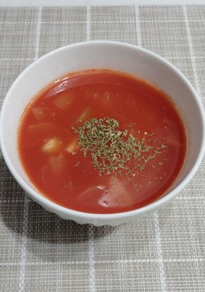 あさり入りトマトスープ-レシピのメイン写真