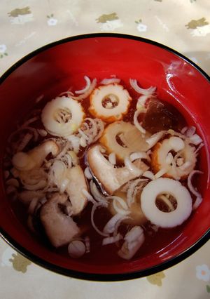 竹輪と椎茸の中華スープ-レシピのメイン写真