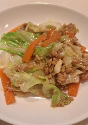 キャベツの肉味噌炒め-レシピのメイン写真
