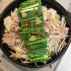 รูปของ 自家製タレのもつ鍋