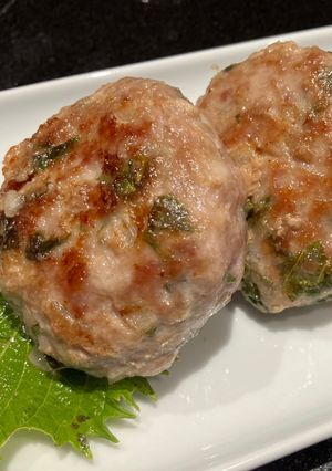 Shiso Tsukune-レシピのメイン写真
