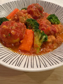唐揚げのトマト煮込み-レシピのメイン写真