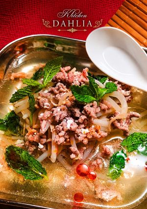 🇱🇦もやしが主役🌱豚ひき肉スープ！ラオス発-レシピのメイン写真