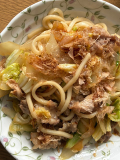 新生姜香る焼きうどん-レシピのメイン写真