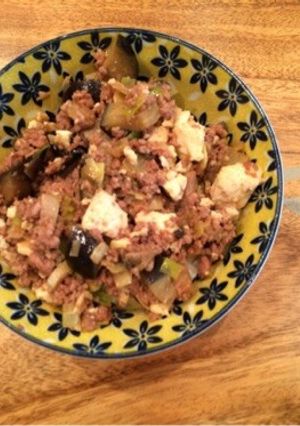 風邪っぴきに、麻婆茄子豆腐-レシピのメイン写真
