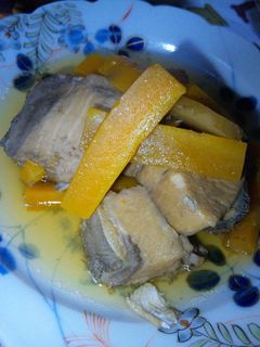 圧力鍋で骨まで!たらの煮付け☆-レシピのメイン写真