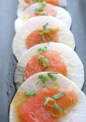 簡単！オリーブポン酢　de 大根サラダ-レシピのメイン写真