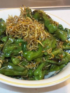 じゃこが香ばしい♥ししとうとじゃこ炒め煮-レシピのメイン写真