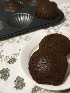マドレーヌ・ショコラ-レシピのメイン写真