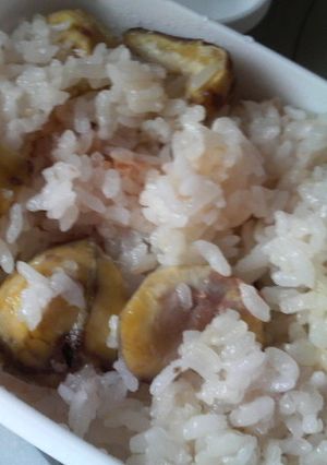 意外と簡単に出来る栗ご飯♪♪-レシピのメイン写真