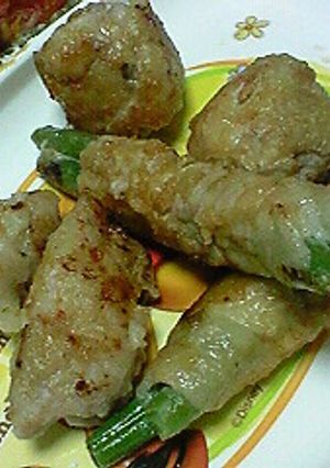 ☆　うずら・トマト・いんげんの肉巻き　☆-レシピのメイン写真