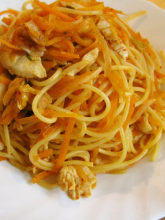 低カロリー!キムチとささ身のパスタ-レシピのメイン写真