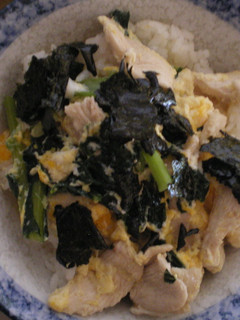 小松菜入り親子丼-レシピのメイン写真