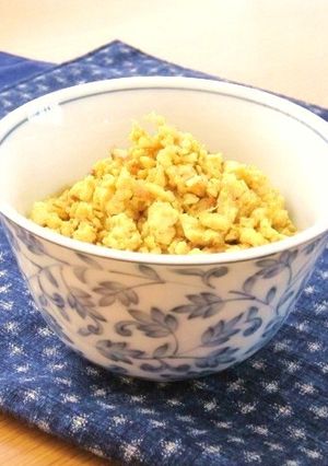 ∮ カレー風味ღ豆腐のそぼろ∮-レシピのメイン写真