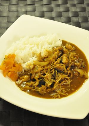 きのこたっぷり♪ひき肉カレー-レシピのメイン写真