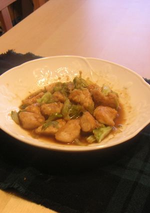 鶏胸肉の生姜焼き-レシピのメイン写真