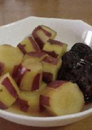 さつまいもとプルーンのレモン煮-レシピのメイン写真