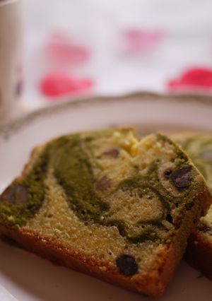 ☆甘納豆入り☆抹茶のパウンドケーキ-レシピのメイン写真