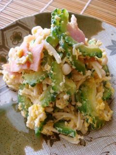 ■ゴーヤとえのきの卵炒め■-レシピのメイン写真
