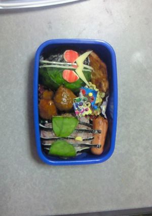 キャラ弁☆夢のコラボ！！ディケイド＆W-レシピのメイン写真