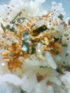 香立つふりかけご飯-レシピのメイン写真