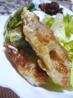 青のりの衣を付けた ちくわの天ぷら-レシピのメイン写真