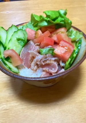 炙りマグロ丼-レシピのメイン写真
