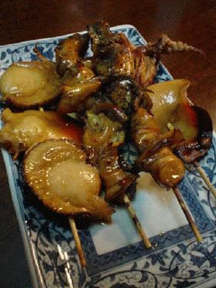 炉端焼きの香り♪「ツブ・ホタテ・ホッキ・イカの磯焼き」-レシピのメイン写真
