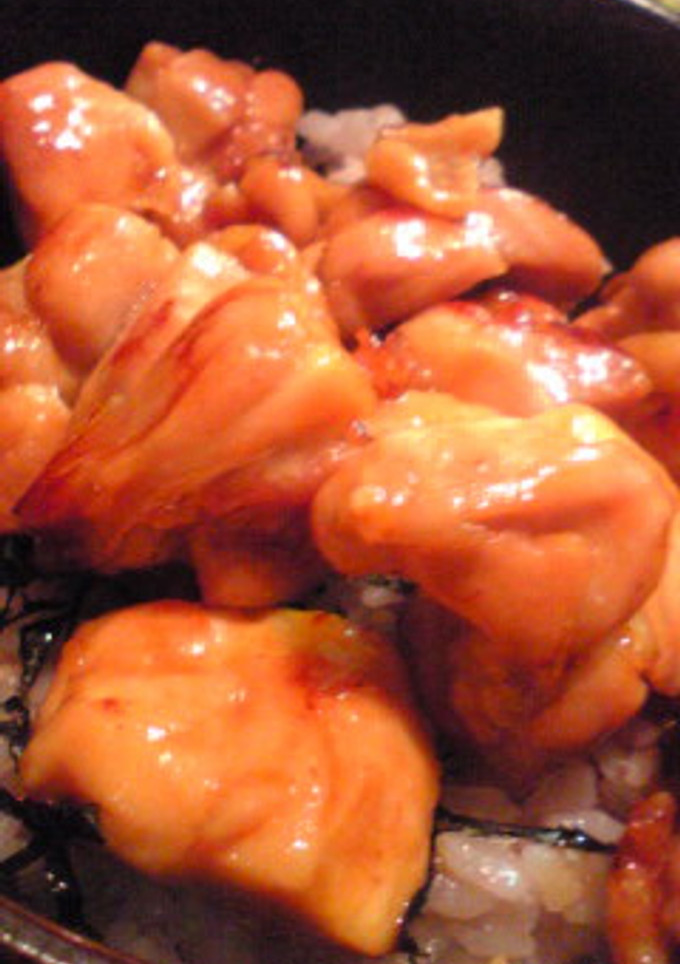 やきとり丼-レシピのメイン写真