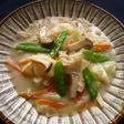 ほっこり温か帆立と野菜のクリーム煮