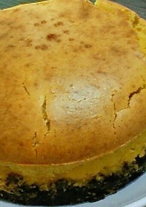 ハロウィンに♪かぼちゃのチーズケーキ-レシピのメイン写真