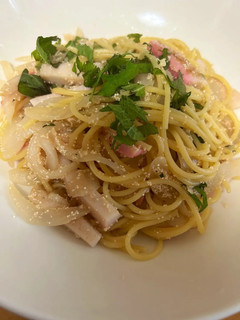 かまぼこと玉ねぎの明太子パスタ-レシピのメイン写真