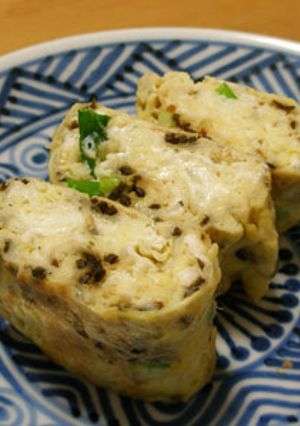 シラスと塩昆布卵焼き　お弁当のおかず-レシピのメイン写真