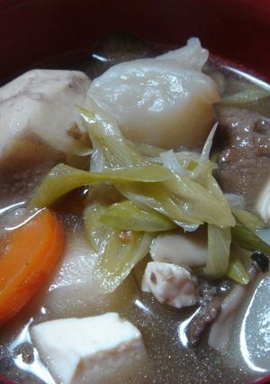 宮城の人も大好き♪山形風いも煮汁♡-レシピのメイン写真