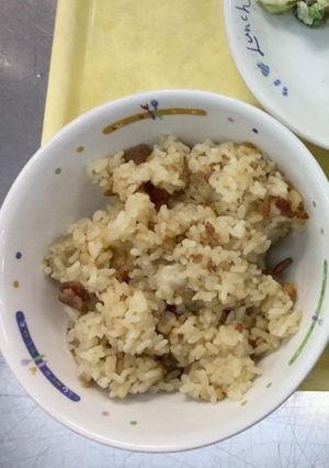 給食★中華風炊き込みごはん-レシピのメイン写真