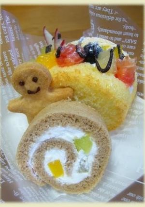 かわいい❤デコレーションシフォンケーキ-レシピのメイン写真