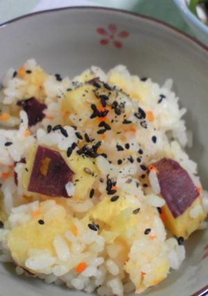 ほこほこ☆さつまいもごはん-レシピのメイン写真