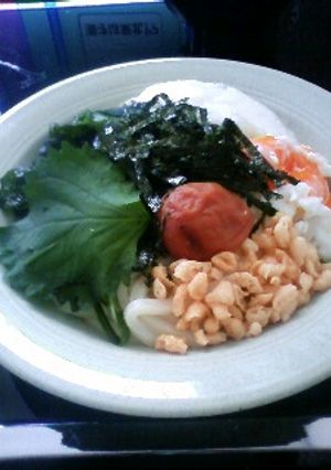 ★南高梅＆とろろのぶっかけうどん★-レシピのメイン写真
