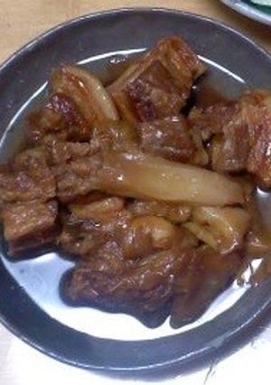 ネギ豚(角煮）-レシピのメイン写真
