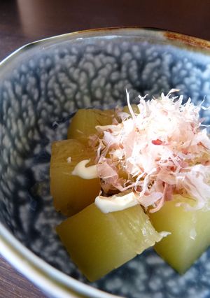 そうめんかぼちゃをそうめんにしない煮物-レシピのメイン写真