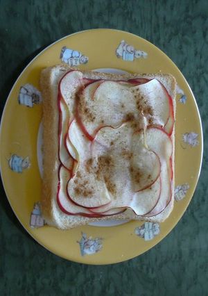 アップルシナモントースト-レシピのメイン写真