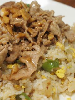 男のニンニク豚焼肉チャーハン-レシピのメイン写真