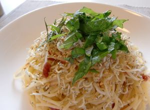 ☆簡単＆さっぱり☆ 梅シソしらすパスタ-レシピのメイン写真